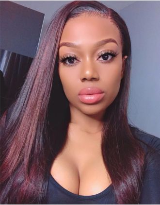 COVERUPBYSELORM - MALAYSIAN HUMAN HAIR HIGHLIGHT LACE FRONT WIG - LFS005