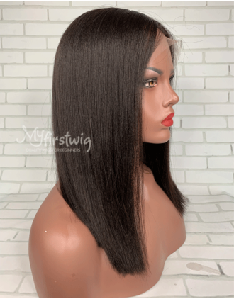 ALEXUS - MALAYSIAN HAIR YAKI STRAIGHT LACE FRONT WIG - LFS006
