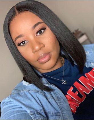 ARIES - INDIAN REMY HAIR BOB HAIRCUT LACE FRONT WIG - ARIES003